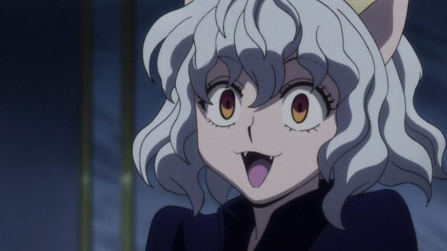 An image of Neferpitou. 
Source: https://i0.wp.com/eziyoda.com/wp-content/uploads/2022/08/Hunter-x-Hunter-Neferpitou-Shocked.jpeg?fit=1200%2C675&ssl=1&w=640 