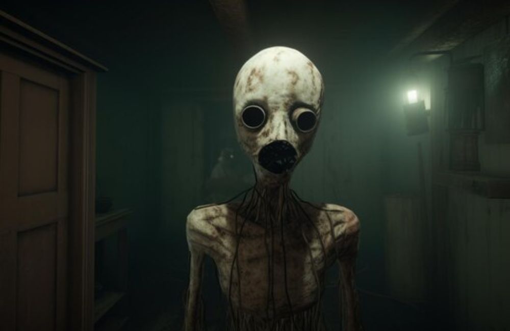 An image of a horror game monster. 