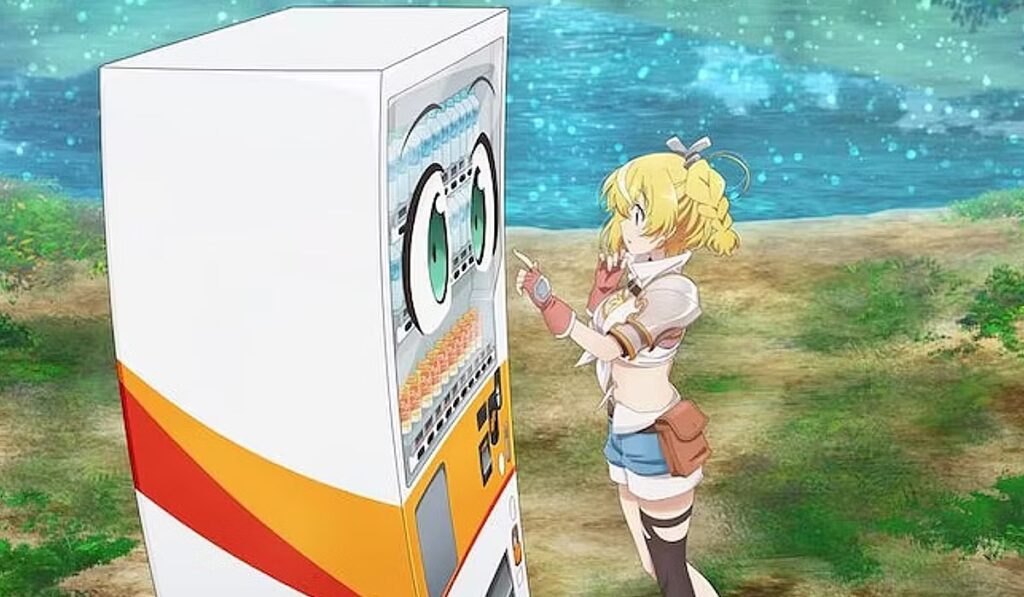 A screen shot of an Anime Isekai show.