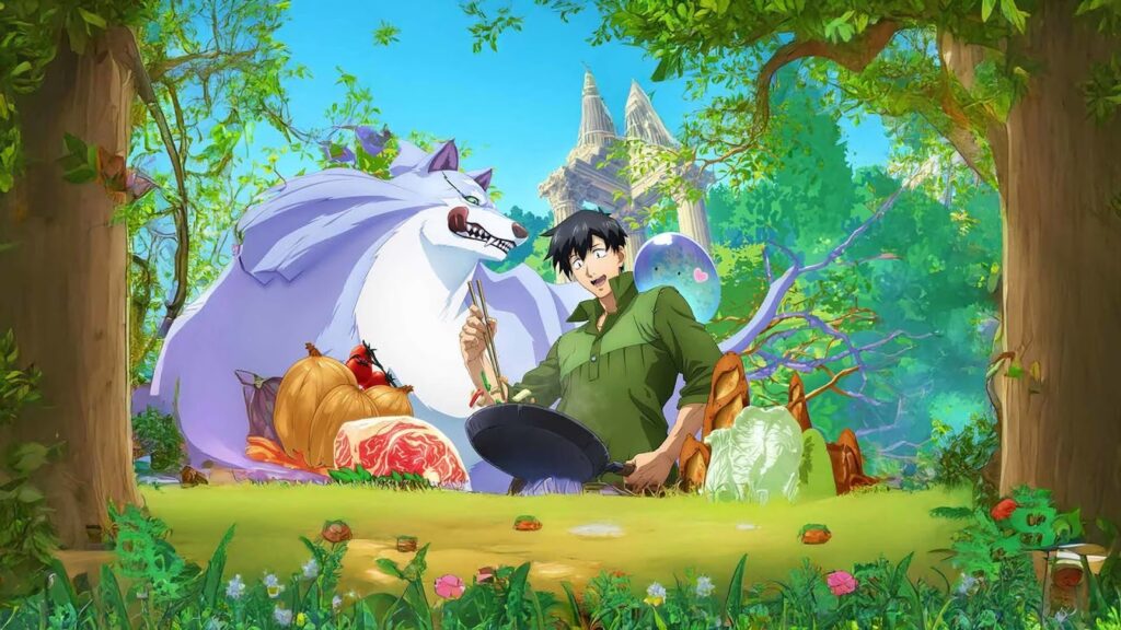 A screen shot of an Anime Isekai show.