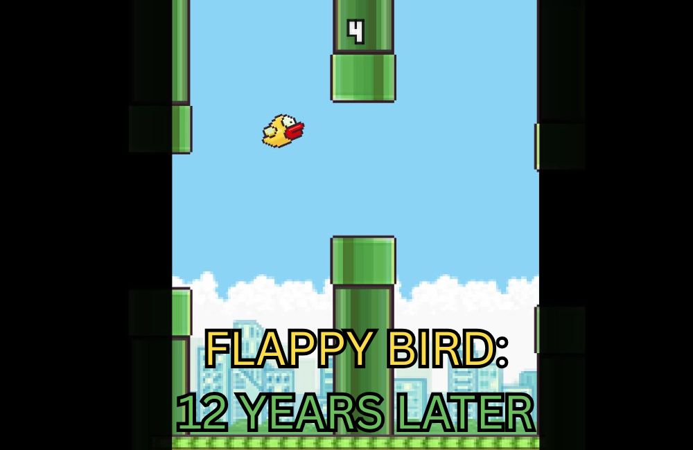 A title card for the article on Flappy Bird.
